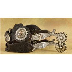 Mabel Yorba’s Personal late 1920s Edward H Bohlin Spurs
