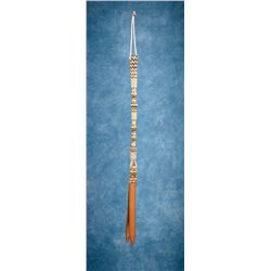 Mehl Lawson (TCA) Braided Rawhide Quirt