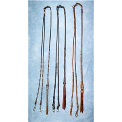 Three sets of Reins including pair of Luis Ortega Presentation Reins