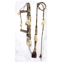 Laramie Territorial Prison Horsehair Bridle