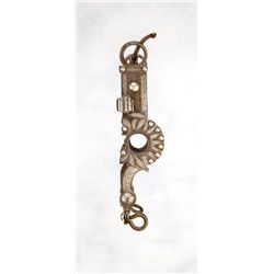 J J Estrada (1831-1900) Inlaid Calif Bit