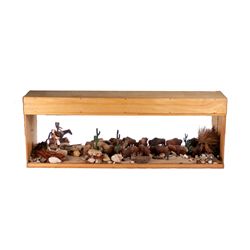 Three Vintage Western Dioramas