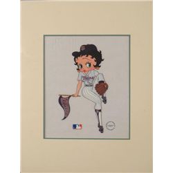Betty Boop Ltd Ed Animation Sericel Minnesota Twins
