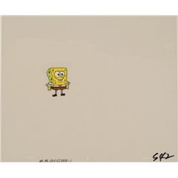 Happy Man SpongeBob Art Cel Production Original Suit
