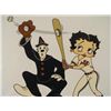 Image 2 : Betty Boop The Babe Ltd Ed Animation Sericel Baseball