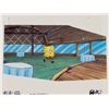 Image 1 : Production Original SpongeBob Cel Background Boy Cre