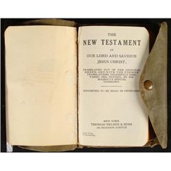 U.S. GI FIELD NEW TESTAMENT RELIGIOUS BOOK BIBLE