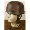 Image 1 : NAZI LUFTWAFFE PARATROOPER HELMET-CAMO & BARBED WIRE