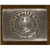 Image 1 : ORIGINAL NAZI WH WEHRMACHT BELT BUCKLE "GOTT MIT UNS"