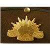 Image 3 : WWI AUSTRALIAN ARMY BOONIE HAT W/ MILITARY INSIGNIA