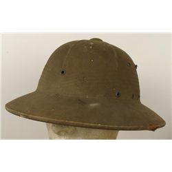WWII U.S. MARINE PACIFIC THEATRE PITH HELMET