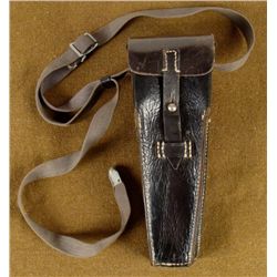 NAZI MACHINE GUN ACCESSORY LEATHER CASE W/PROOF MARKS