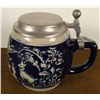 Image 1 : GERMAN MUG LIDDED STEIN -HUNTING SCENE-ORIGINAL GERTZ