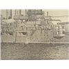 Image 2 : WWI U.S. SHIP U.S.S. OHIO DRAWING FRMD-DEDICATION, ID'D