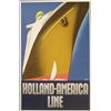 Image 1 : Willem Ten Broek Holland America Line Poster Art Print