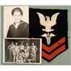 Image 2 : WWII LOT 8 US NAVAL SAILOR'S PHOTOS  NAVY MEDIC PATCH