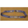 Image 1 : WWI USS MONTANA BATTLESHIP HAT TALLY