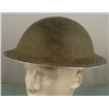 Image 1 : BRITISH WWII STEEL POT TYPE II COMBAT HELMET