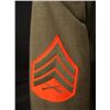 Image 4 : U.S. MARINE UNIFORM TUNIC-4TH GRADE NCO STRIPES