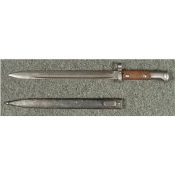 NAZI OCCUPIED CZECHOSLOVAKIA MAUSER BAYONET -NICE ORIG