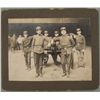 Image 1 : Antique Military Photo -Soldiers in Uniform w/ Cannon