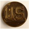 Image 1 : WWII U.S. Army Military Pin Brass 2 Clutchback