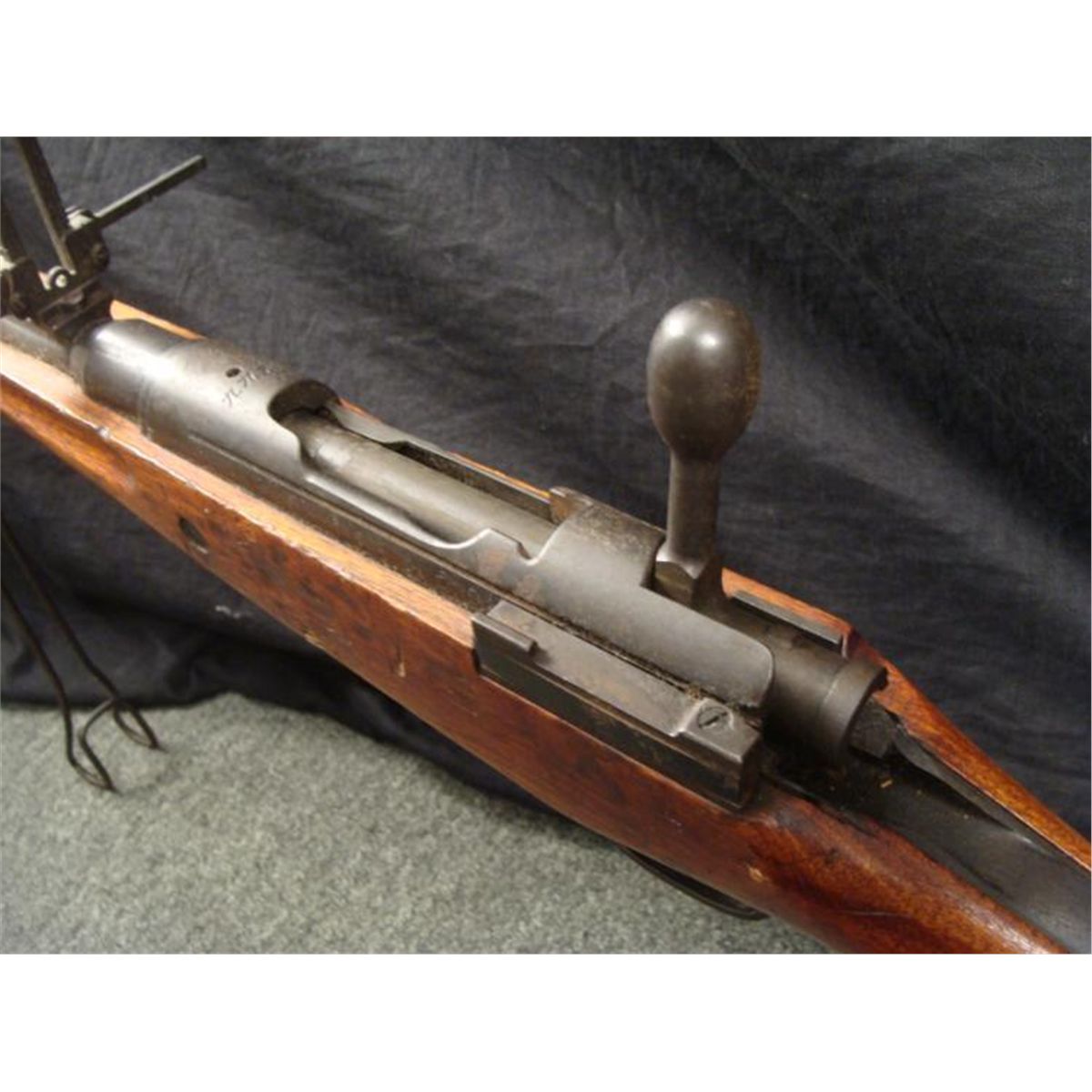 WWII JAPANESE ARISAKA TYPE 99 RIFLE WITH MONOPOD