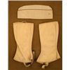 Image 2 : WWII U.S. ORIGINAL CANVAS LEGGINGS AND OFFICERS CAO