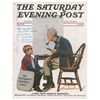 Image 1 : Norman Rockwell ''Post'' Signed