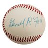 Image 1 : Gerald R. Ford Signed Baseball