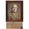 Image 1 : Harry Truman Signed Photo