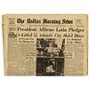 Image 1 : JFK Assassination Newspaper