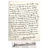 Image 1 : Josephus Daniels Manusciprt Signed