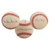 Image 1 : Mays/Mantle/Snider Signed Baseball