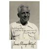 Image 1 : Amos Alonzo Stagg Signed Photo