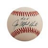 Image 1 : Jim Hunter Signed Baseball