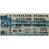 Image 1 : 1948 Browns/Yankees Ticket