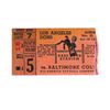Image 1 : 1949 Colts/Dons Ticket Stub