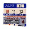 Image 1 : 1947 Rockets/Dodgers Ticket