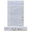 Image 1 : 1863 Texas Slave Document