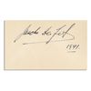 Image 1 : Jascha Heifetz Autograph 1941