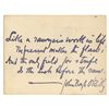 Image 1 : John Boyle O'Reilly Poem Signed