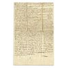 Image 1 : Noah Webster Manuscript Signed