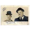Image 1 : Laurel & Hardy Signed Photo
