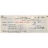 Image 1 : John Paul Getty Signed Check