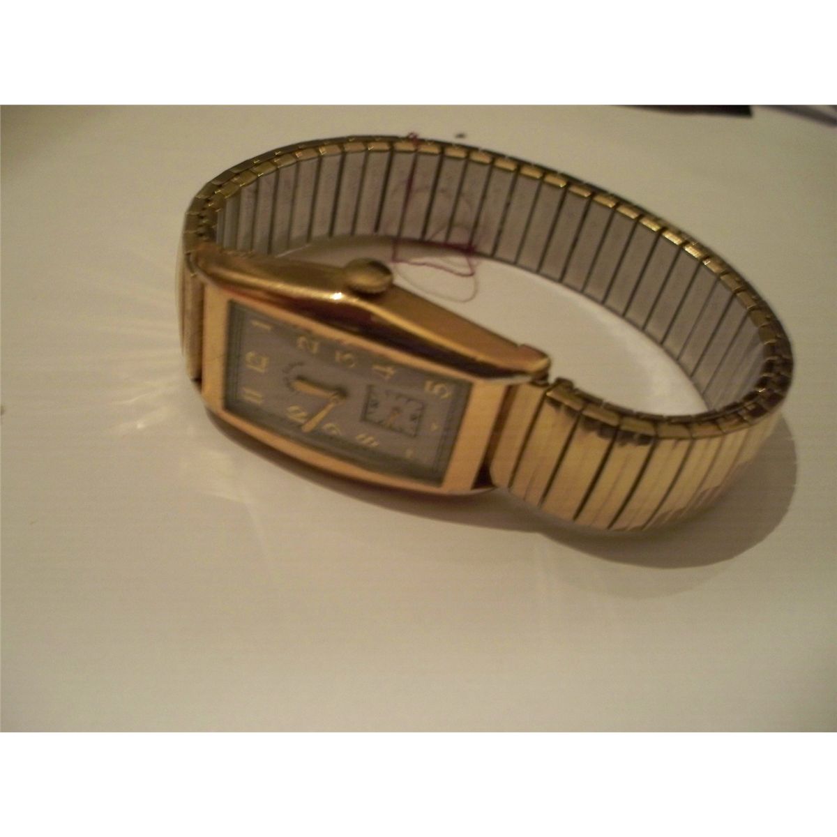 Lord Elgin 1930 Vintage Mens Wristwatch W/Gold Filled Case, Perfect