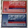 Image 1 : 2002 United States Mint Uncirculated 20 Coin Set in the Orig. Package and Envelope.