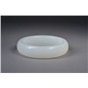 Image 2 : Chinese Carved White Jade Bangle