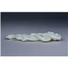Image 2 : Chinese Carved Celadon Nephrite Jade Ruyi Scepter