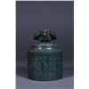 Image 1 : 18th C. Chinese Spinach Green Jade Phoenix Seal